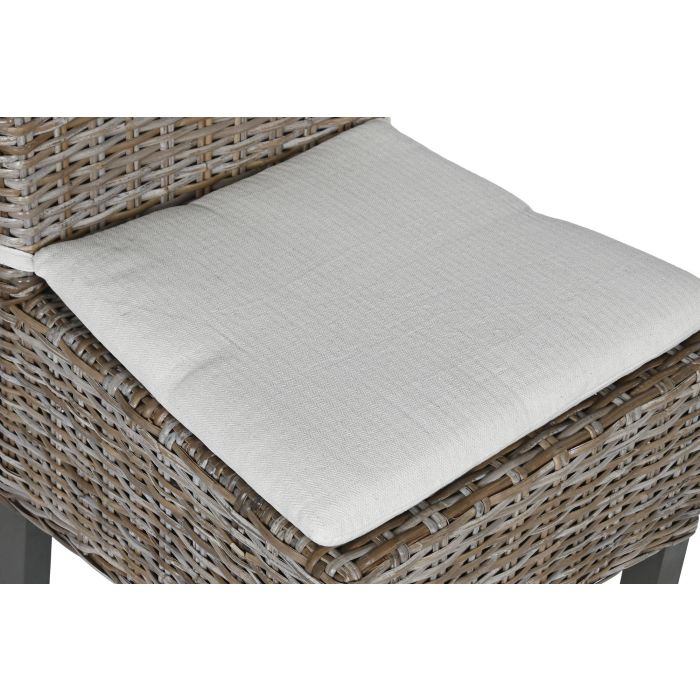 Silla Item Home DKD Home Decor Marron Crudo 63 x 103 x 50 cm 4