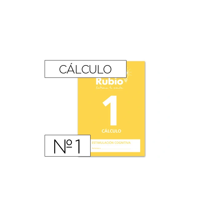 Rubio Cuaderno Entrena Tu Mente Estimulación Cognitiva Cálculo Nivel 1 Para Personas Con Deterioro Cognitivo 0 Rubio Cuaderno Entrena Tu Mente Estimulación Cognitiva Cálculo Nivel 1 Para Personas Con Deterioro Cognitivo 0