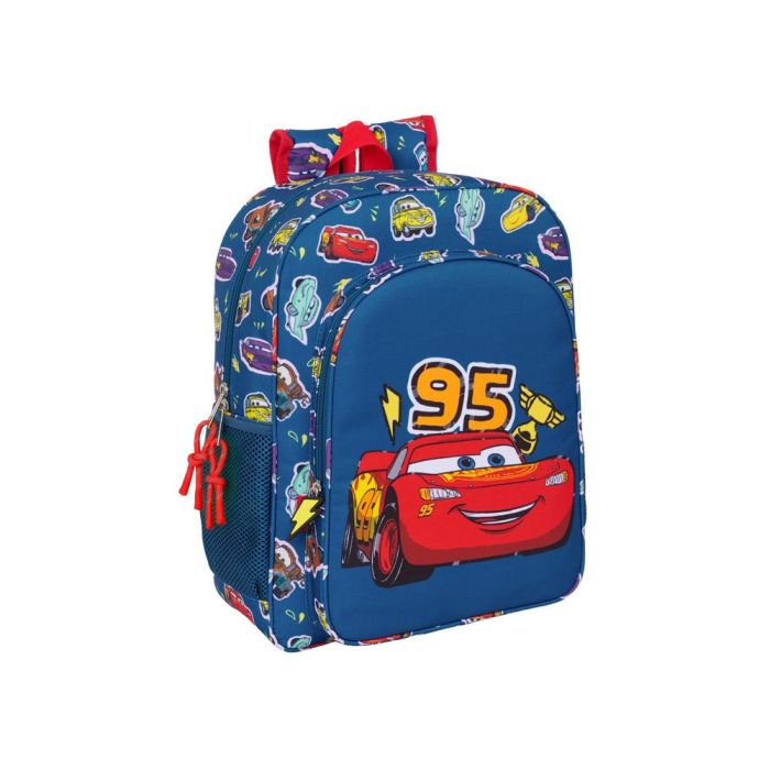 Mochila Safta Junior Adaptable A Carro Cars Racing 380x320x120 mm Mochila Safta Junior Adaptable A Carro Cars Racing 380x320x120 mm