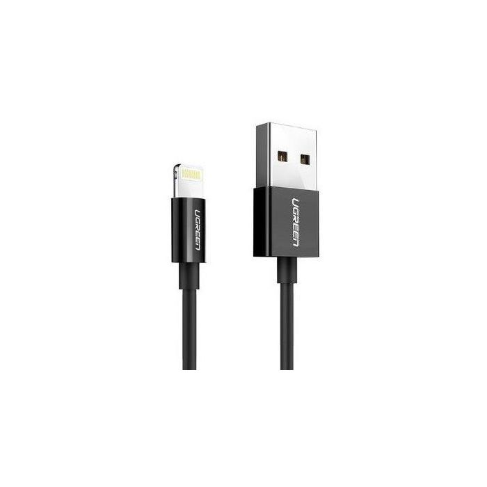 UGREEN Lightning To USB-A 2.0 Cable 1m black 0 UGREEN Lightning To USB-A 2.0 Cable 1m black 0