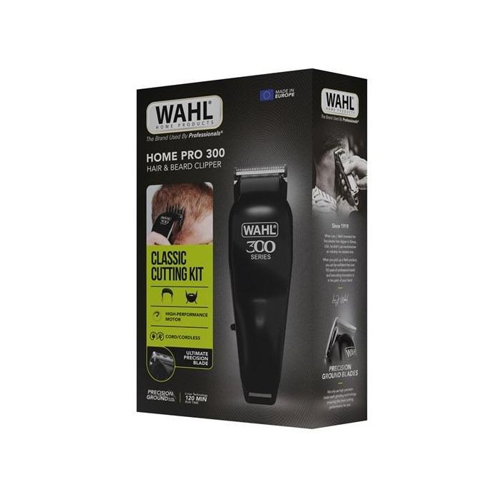 Wahl WAH1713654492082 Cortapelos y Barba Home Pro 300 Inalámbrico, 120 min, 10W, 11 Peines, Negro 9 Wahl WAH1713654492082 Cortapelos y Barba Home Pro 300 Inalámbrico, 120 min, 10W, 11 Peines, Negro 9