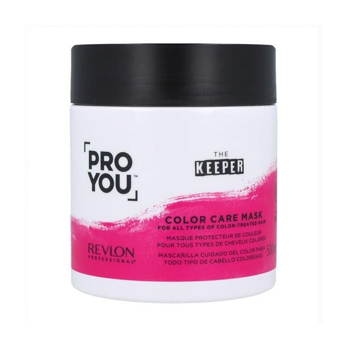 Revlon PROYOU the keeper mask, Mascarilla Capilar Protección Color para Cabellos Teñidos con Tecnología Color Defense 500ml Y00547