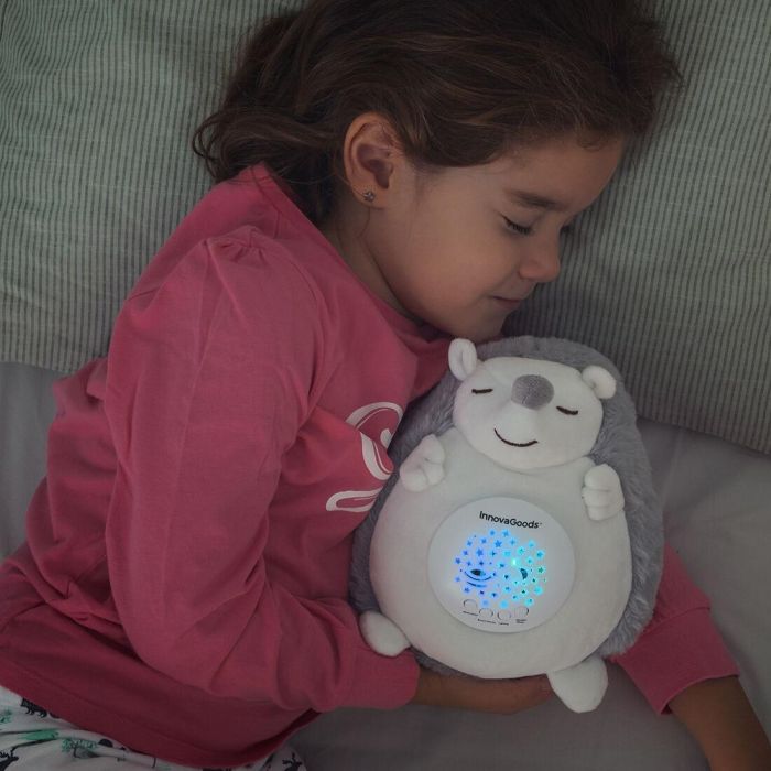 Erizo de Peluche con Ruido Blanco y Proyector Quitamiedos Spikey InnovaGoods 5 Erizo de Peluche con Ruido Blanco y Proyector Quitamiedos Spikey InnovaGoods 5