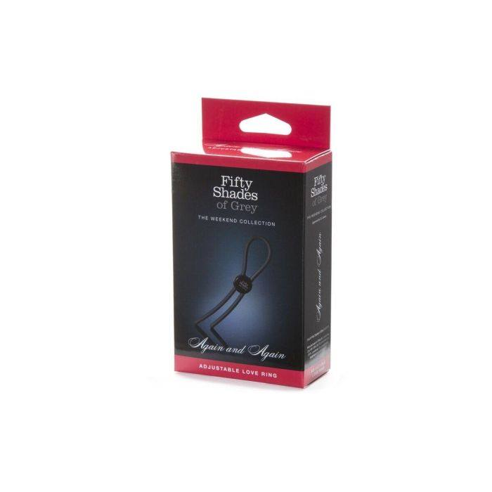 Anillo Ajustable Fifty Shades of Grey FS59954 Negro 3 Anillo Ajustable Fifty Shades of Grey FS59954 Negro 3