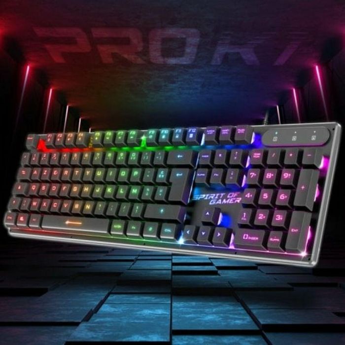 Teclado Spirit of Gamer Negro 2