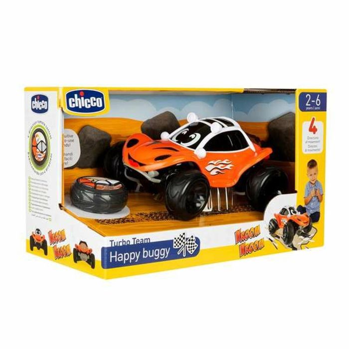 Coche radio control happy buggy se mueve en 4 direcciones 21x16x11 cm