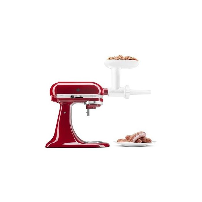 Kitchenaid 5KSMSSA Embutidor de Salchichas y Chorizo con Tubos Rellenos 1