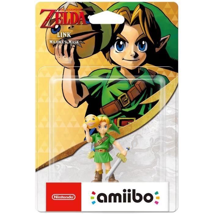 Amiibo Link Figurine Máscara de Majora - Colección Legend of Zelda de Zelda