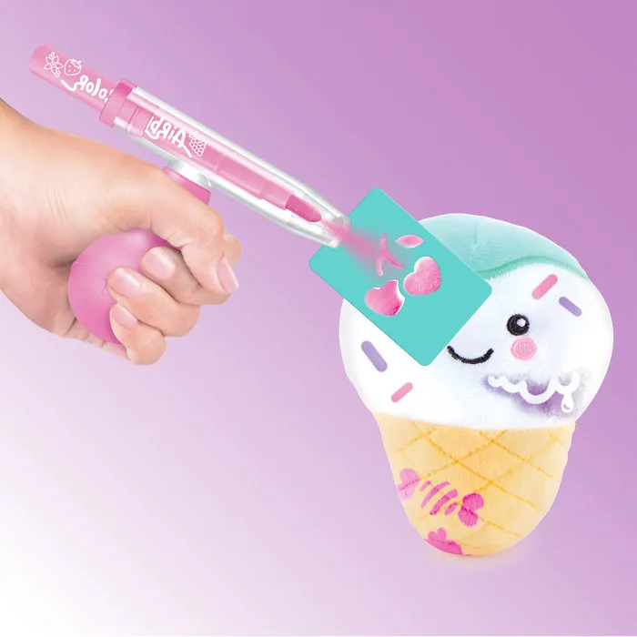 Canal Toys Food'tastic Aerógrafo Peluche Mini con Rotuladores Perfumados y Plantillas para Decorar - AIR 071