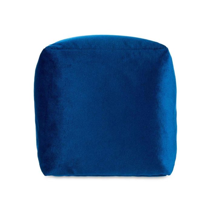 Puff Cuadrado Terciopelo 30X30Cm Azul Giftdecor (4 Unidades) 2 Puff Cuadrado Terciopelo 30X30Cm Azul Giftdecor (4 Unidades) 2