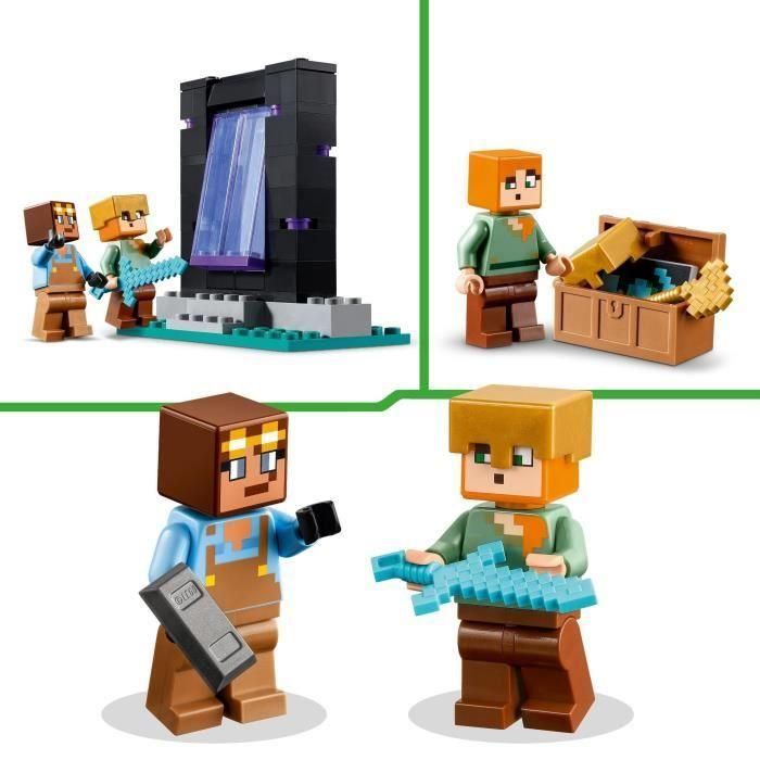 La Armería Minecraft 21252 Lego 3