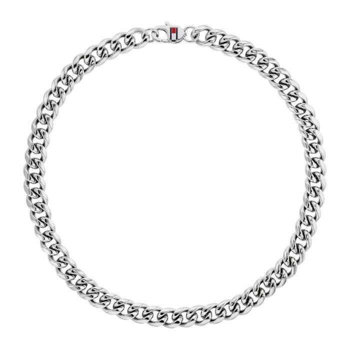Collar Hombre Tommy Hilfiger WILD Plateado