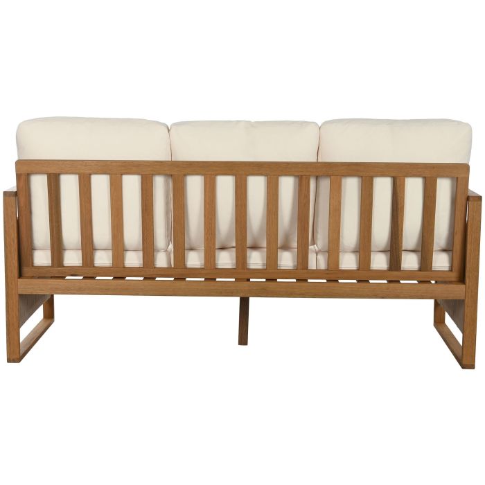 Sofa Terraza Y Jardin DKD Home Decor Marron Blanco 72 x 80 x 182 cm Set de 4 3 Sofa Terraza Y Jardin DKD Home Decor Marron Blanco 72 x 80 x 182 cm Set de 4 3