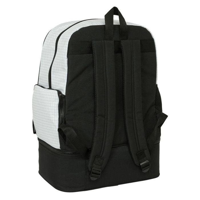 Mochila Deportiva Real Madrid C.F. 24/25 Blanco Gris 35 x 50 x 24 cm 2 Mochila Deportiva Real Madrid C.F. 24/25 Blanco Gris 35 x 50 x 24 cm 2