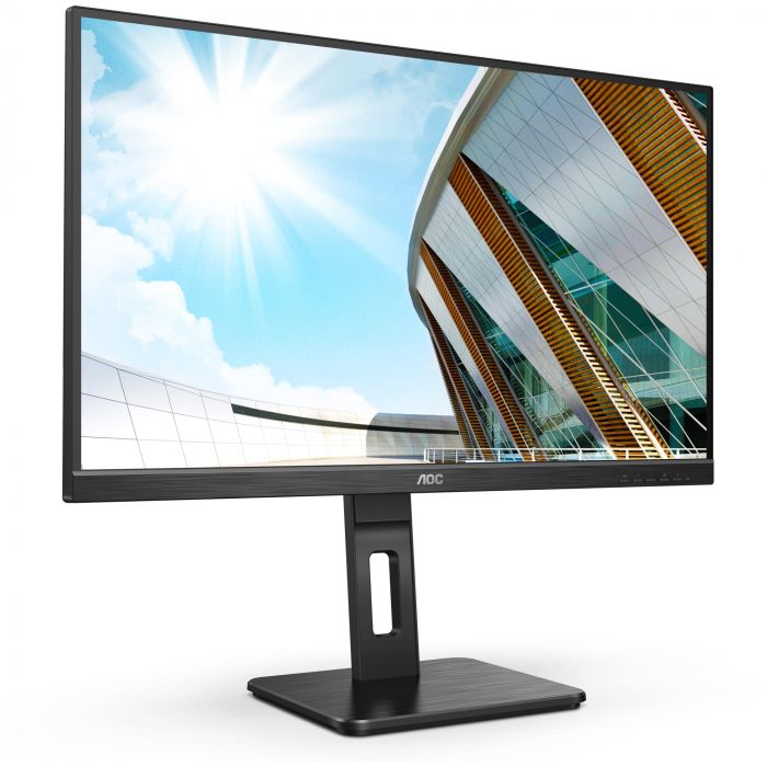 AOC 24P2QM Monitor VA 23.8" Full HD 1920x1080 75Hz 4ms HDMI DVI DP VGA Altavoces Pivot Negro 12