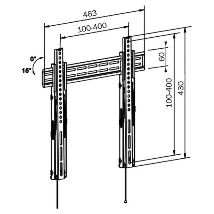 Soporte TV TM Electron 32"-47" 30 Kg 1 Soporte TV TM Electron 32"-47" 30 Kg 1