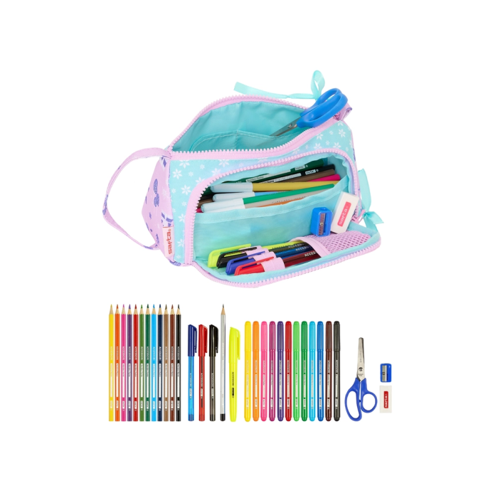 Portatodo Frozen Cool days Violeta Azul cielo 20 x 11 x 8,5 cm 32 Piezas 3 Portatodo Frozen Cool days Violeta Azul cielo 20 x 11 x 8,5 cm 32 Piezas 3