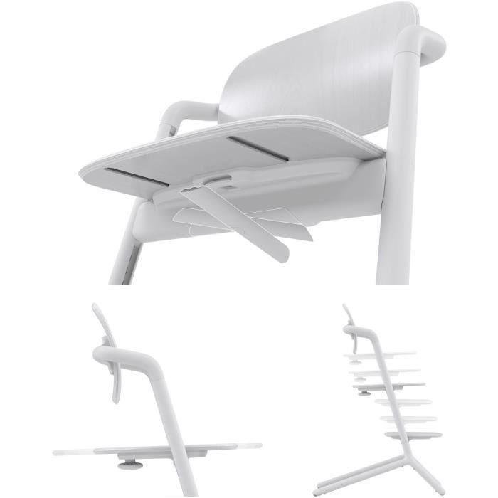 Trona escalable y ajustable Lemo 2 - CYBEX - Todo blanco 5 Trona escalable y ajustable Lemo 2 - CYBEX - Todo blanco 5