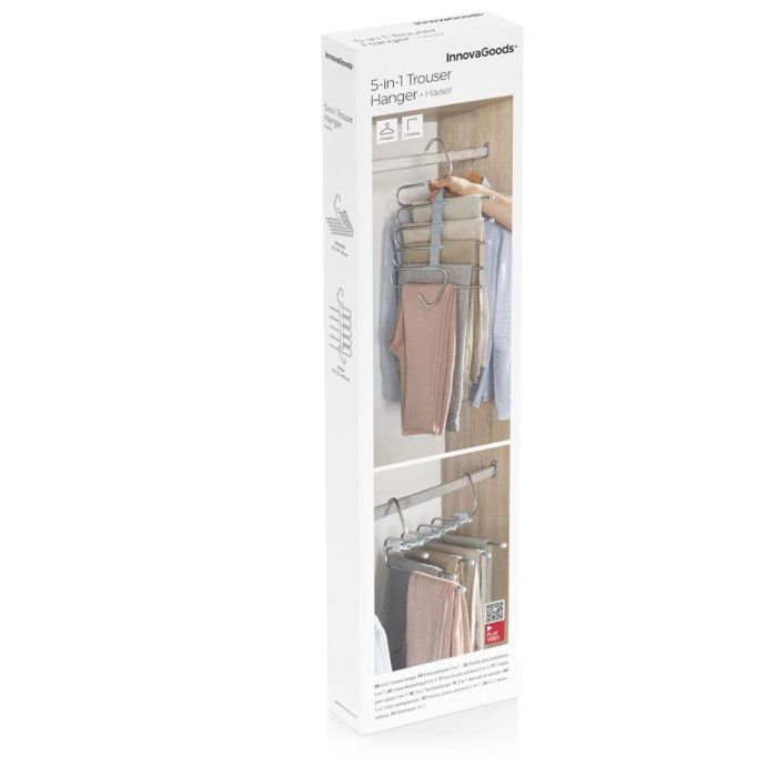 Percha Múltiple para Pantalones 5 en 1 Havser InnovaGoods 1