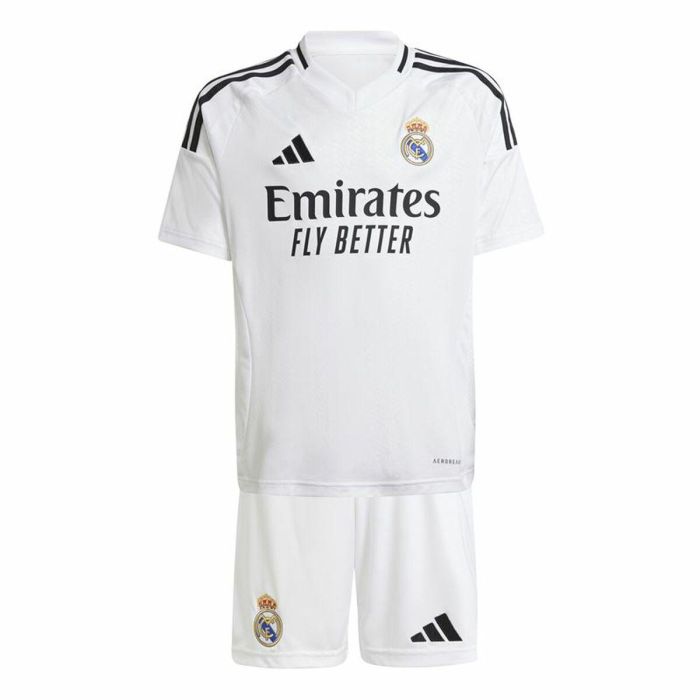 Conjunto Deportivo para Niños Adidas Real Madrid 24/25 Home Kit Blanco 0 Conjunto Deportivo para Niños Adidas Real Madrid 24/25 Home Kit Blanco 0