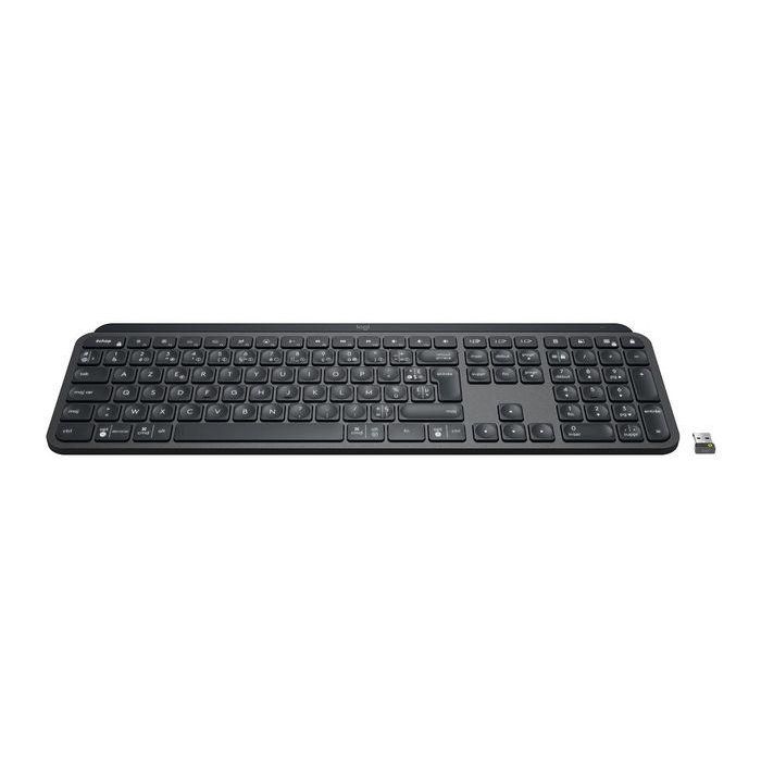 Logitech MX Keys Teclado Inalámbrico Iluminado Avanzado para Empresas, Perfect Stroke, Logi Bolt, Multi-dispositivo, Compatible Multi-OS 2