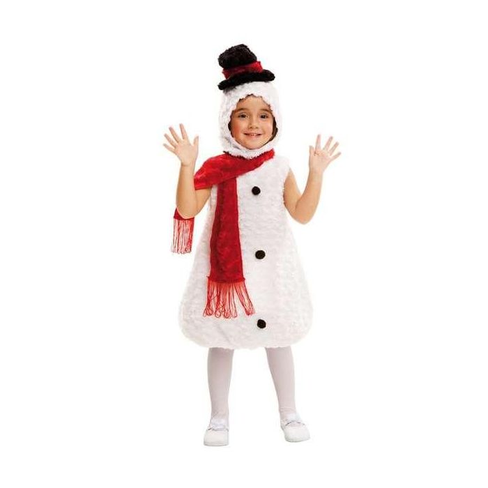 Disfraz muñeco de nieve peluche talla 5-6 y 1 Disfraz muñeco de nieve peluche talla 5-6 y 1