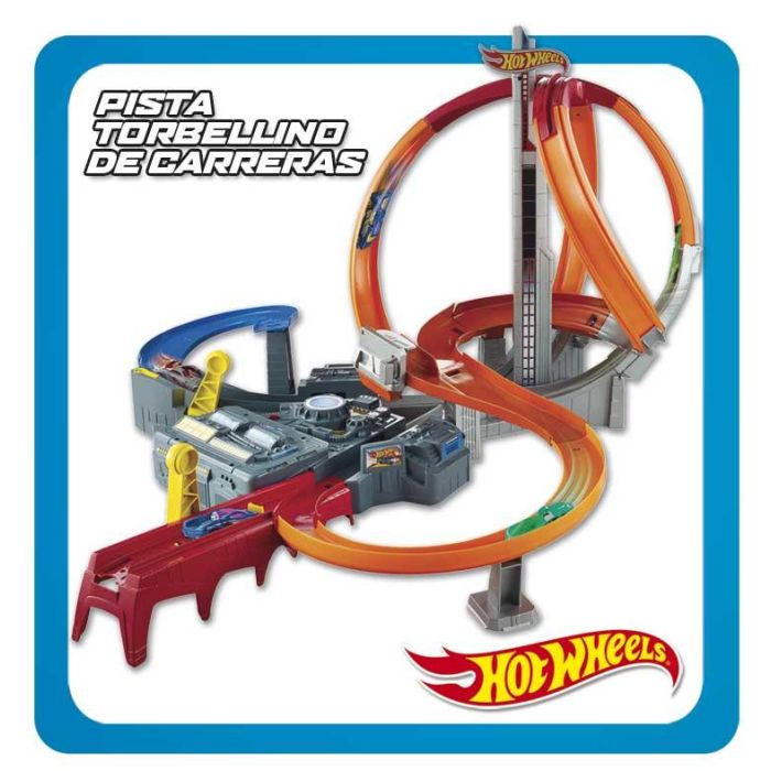 Pista Torbellino De Carreras Cdl45 Hot Wheels Pista Torbellino De Carreras Cdl45 Hot Wheels