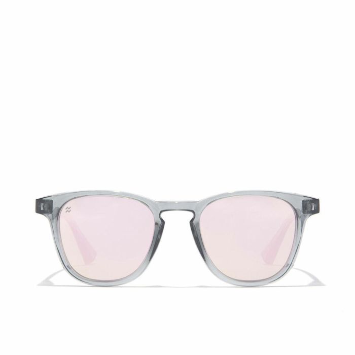 Northweek Gafas de Sol WALL Polarizadas para Adultos Unisex, Rectangulares con Montura Nylon Negra y Cristales Gris, Protección UV 400 - 1 Unidad