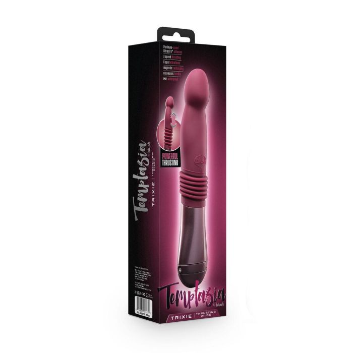 Vibrador Punto G Blush Temptasia Rojo 1 Vibrador Punto G Blush Temptasia Rojo 1