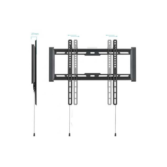 Soporte de Pared Fijo TooQ LP1073F-B para TV de 32-70"/ hasta 75kg 1