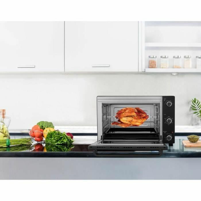 Continental Edison CEMF60B3 Mini Horno Eléctrico de Convección Natural Negro L60 x H39 x P48 cm 1 Continental Edison CEMF60B3 Mini Horno Eléctrico de Convección Natural Negro L60 x H39 x P48 cm 1