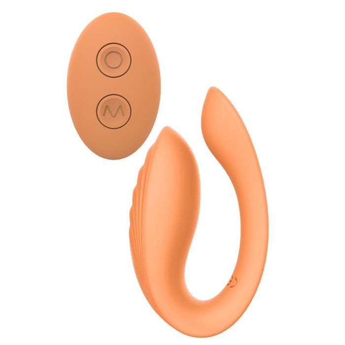 Vibrador para Parejas Dream Toys Glam Naranja 2