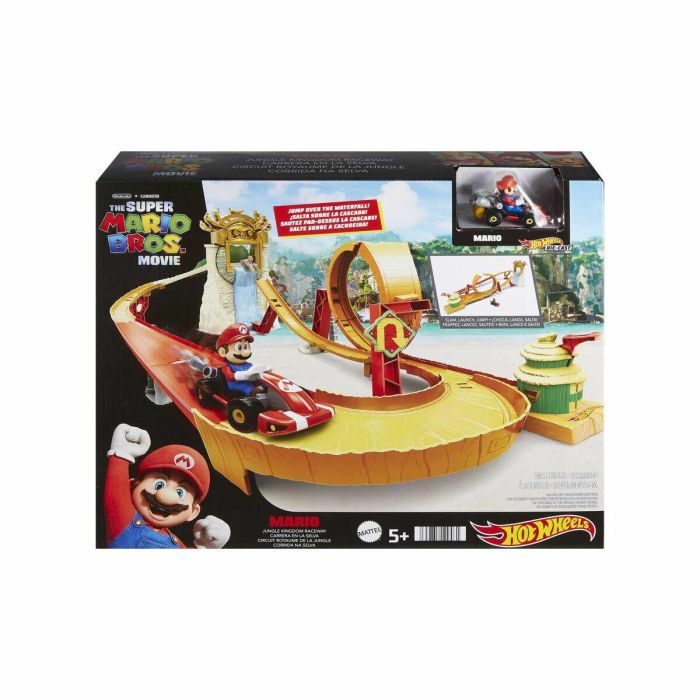 Hot Wheels MATHMK49 Mario Kart Circuito de Jungle Kingdom con Vehículos para Niños +5 Años 2 Hot Wheels MATHMK49 Mario Kart Circuito de Jungle Kingdom con Vehículos para Niños +5 Años 2