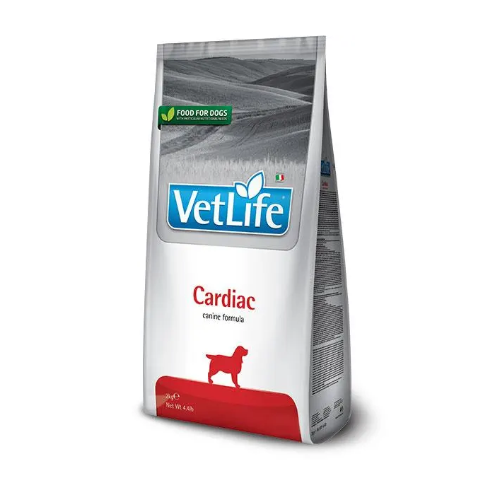 Farmina Vet Life Dog Cardiac - Alimento dietético para perros con insuficiencia cardíaca crónica, 2 kg Farmina Vet Life Dog Cardiac - Alimento dietético para perros con insuficiencia cardíaca crónica, 2 kg