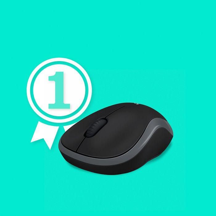 Logitech Wireless Mouse M185, RF Wireless, Alkaline, Grey 1 Logitech Wireless Mouse M185, RF Wireless, Alkaline, Grey 1