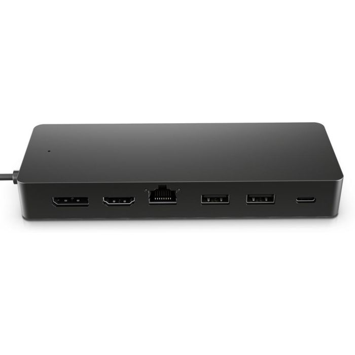 HP Docking USB Tipo-C 50H55UT | Concentrador Universal con 7 Puertos: 1xUSB-C PD, 2xUSB-A, 1xHDMI 4K, 1xDisplayPort, 1xRJ45 1