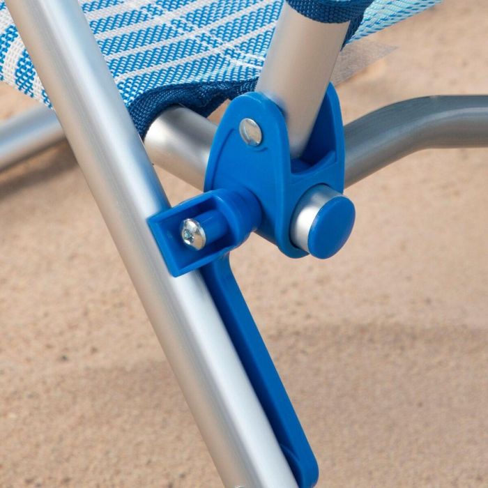 Silla de Playa Aktive 48 x 90 x 60 cm (2 Unidades) 1 Silla de Playa Aktive 48 x 90 x 60 cm (2 Unidades) 1