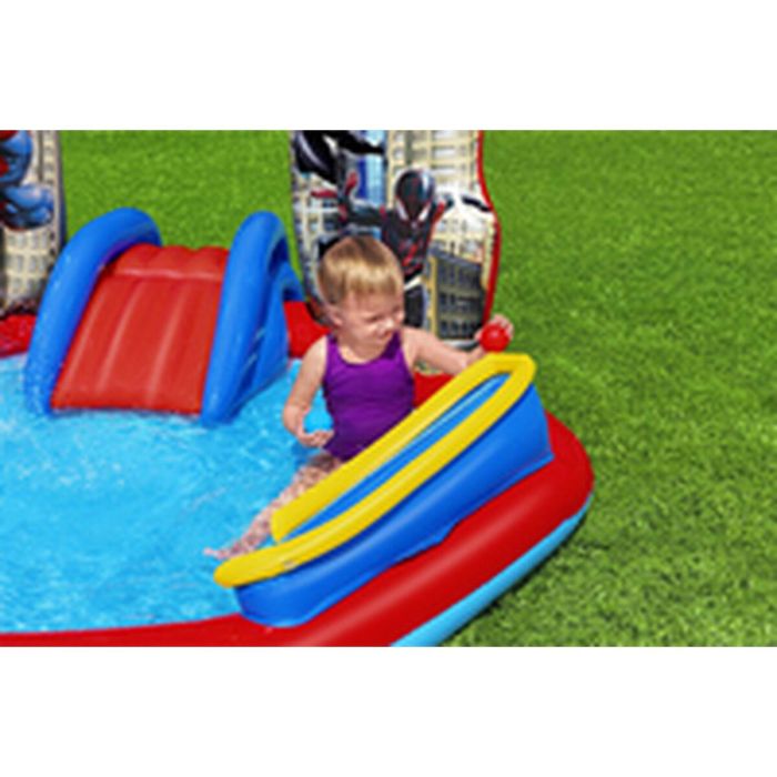 Bestway Piscina Hinchable Parque de Juegos Spiderman 211x206x127 cm +2 Años Jardin 98793 1