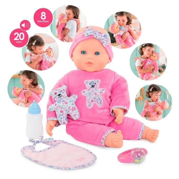Muñeca bebé Lucille interactiva grande - COROLLE - Mon Grand Poupon - 42 cm - A partir de 2 años 4 Muñeca bebé Lucille interactiva grande - COROLLE - Mon Grand Poupon - 42 cm - A partir de 2 años 4
