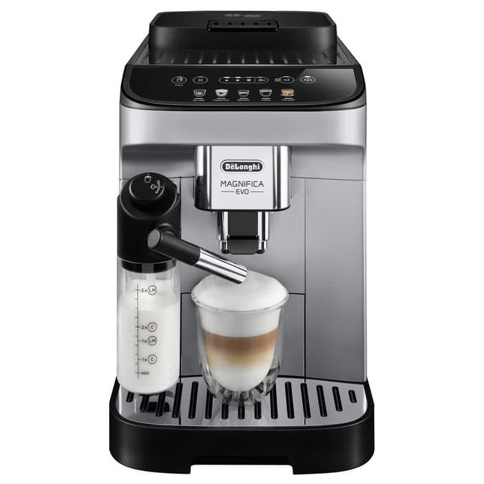 DeLonghi Máquina Espresso Automática Magnifica Evo ECAM290.61.SB, 1.8L, Molinillo Integrado, Negro/Plata 1 DeLonghi Máquina Espresso Automática Magnifica Evo ECAM290.61.SB, 1.8L, Molinillo Integrado, Negro/Plata 1