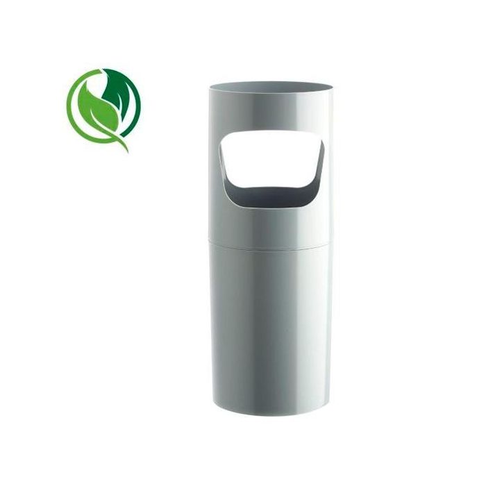 Archivo 2000 Paraguero Sostenible de Poliestireno 100% Reciclado y Reciclable Blanco - 255x640 mm - Capacidad 12 Paraguas