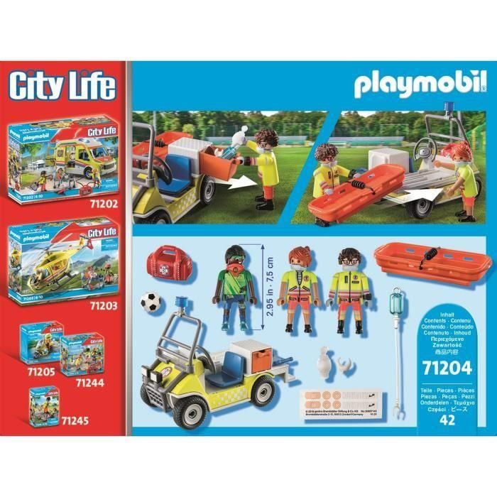 Coche De Rescate City Life 71204 Playmobil 5