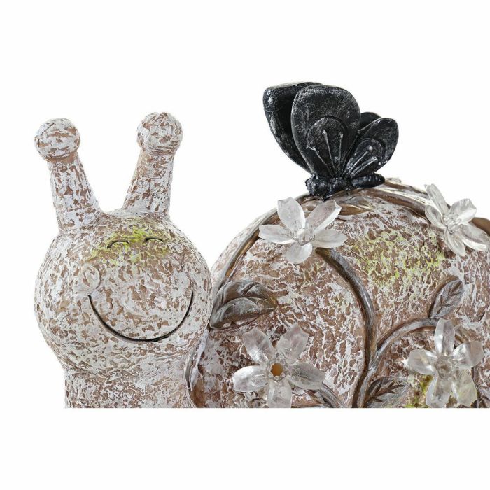 DKD Home Decor Figura Decorativa Animal Estilo Shabby Resina con LED, Colores Surtidos (Natural, Rosa, Verde), 10x17x20.5cm, Pack 3 Unidades 2 DKD Home Decor Figura Decorativa Animal Estilo Shabby Resina con LED, Colores Surtidos (Natural, Rosa, Verde), 10x17x20.5cm, Pack 3 Unidades 2