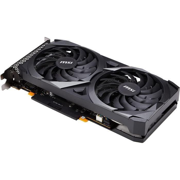 MSI VENTUS 2X NVIDIA GeForce RTX 3060 OC 12GB GDDR6 PCI Express 4.0 Tarjeta Gráfica con 2 Ventiladores 1 MSI VENTUS 2X NVIDIA GeForce RTX 3060 OC 12GB GDDR6 PCI Express 4.0 Tarjeta Gráfica con 2 Ventiladores 1