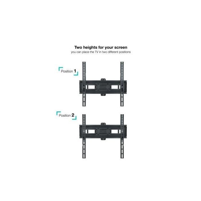 Soporte de Pared Giratorio/ Inclinable/ Nivelable TooQ LP7846TN-B para TV de 32-70"/ hasta 40kg 4 Soporte de Pared Giratorio/ Inclinable/ Nivelable TooQ LP7846TN-B para TV de 32-70"/ hasta 40kg 4
