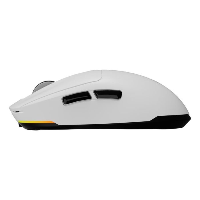 GENESIS Zircon 660 Ratón Gaming Óptico Diestro, Triple Modo: Inalámbrico RF + Bluetooth + USB. 12000 DPI, 59g, 80h 8