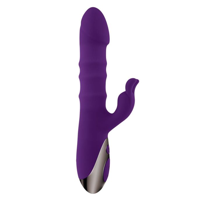 Vibrador Punto G Playboy Hop To it Morado 13 Vibrador Punto G Playboy Hop To it Morado 13