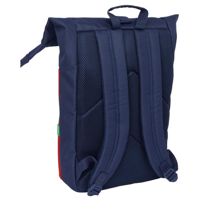 Mochila para Portátil Benetton Flag Azul marino 28 x 42 x 13 cm 3