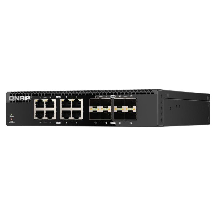 Switch Qnap Qsw - 3216R - 8S8T 16 Puertos 1 Switch Qnap Qsw - 3216R - 8S8T 16 Puertos 1