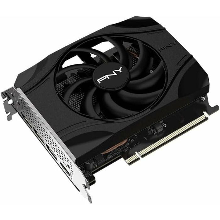PNY GeForce RTX 5050 Tarjeta Gráfica - 8GB GDDR6 2560 Cores, 2572 MHz Boost, PCIe x8 5.0, 4x Pantallas (3x DisplayPort 2.1b, 1x HDMI 2.1b), Ventilador Activo